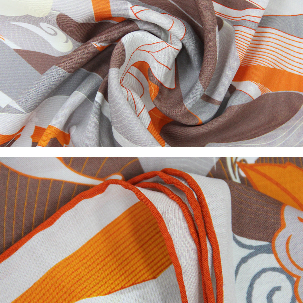 DANA XU 35”x35ââ‚?Rose Fiber Silk Scarf for Women Plant Fiber Eco-Friendly Breathable Naturally Scented Renewable Recycled