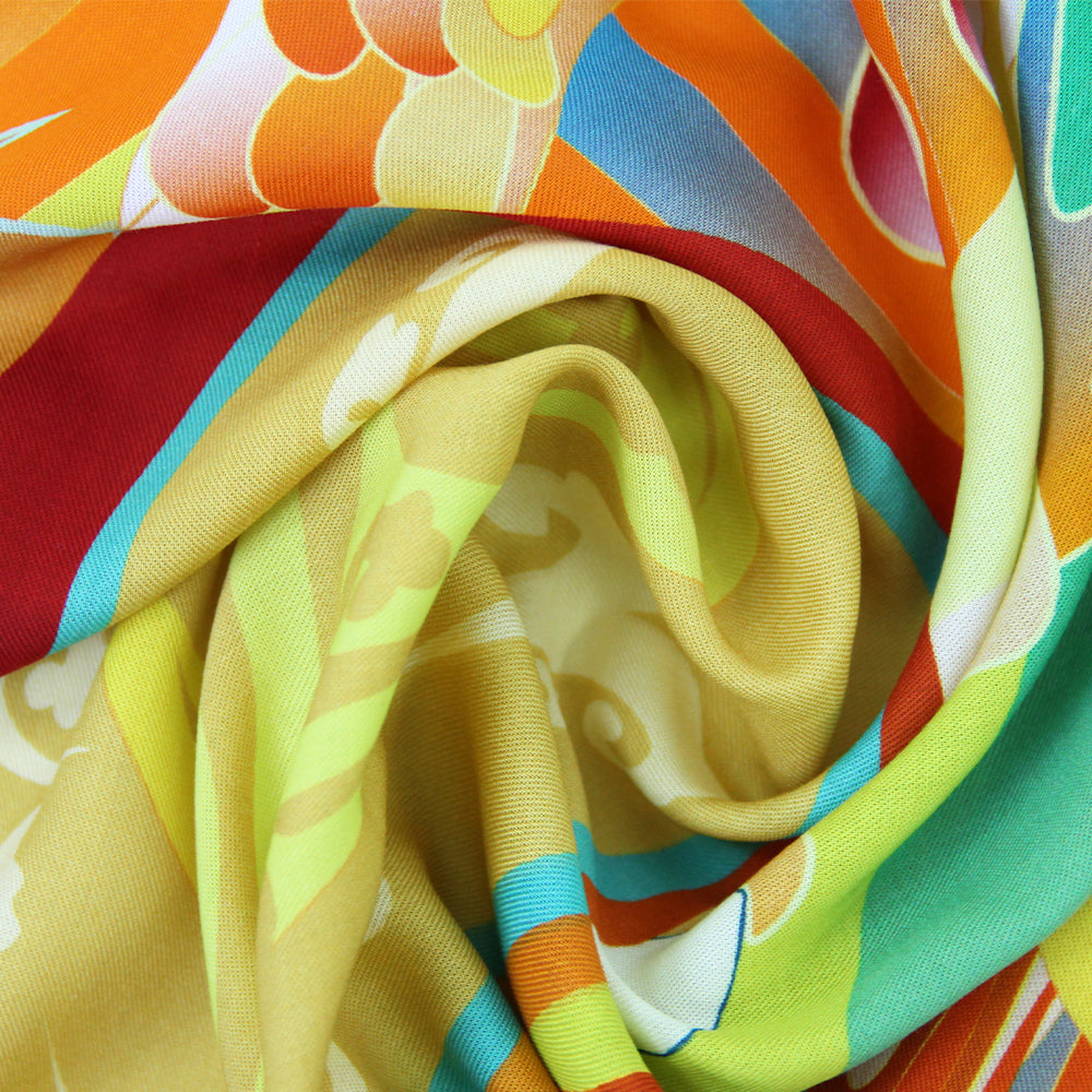 DANA XU 35”x35ââ‚?Rose Fiber Silk Scarf for Women Plant Fiber Eco-Friendly Breathable Naturally Scented Renewable Recycled