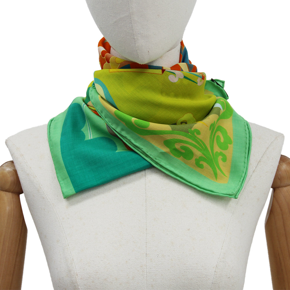 DANA XU 35”x35ââ‚?Rose Fiber Silk Scarf for Women Plant Fiber Eco-Friendly Breathable Naturally Scented Renewable Recycled