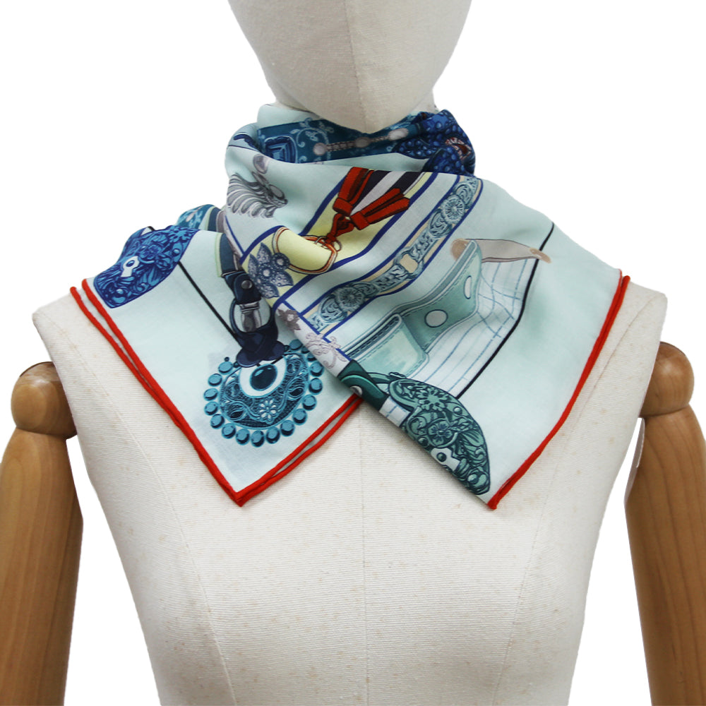 DANA XU 35”x35ââ‚?Rose Fiber Silk Scarf for Women Plant Fiber Eco-Friendly Breathable Naturally Scented Renewable Recycled