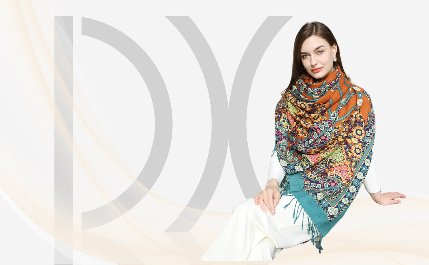 100% Merino Wool Pashmina