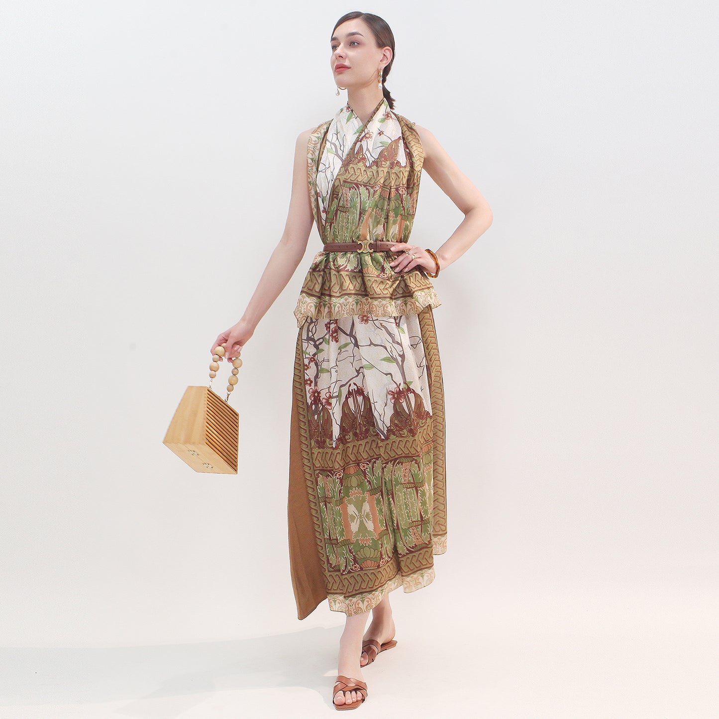 DANA XU Women's 100% Mulberry Satin Silk Pashmina Shawl Wraps Extra Large Floral Scarf for Evening Dresses, Soft Oversized