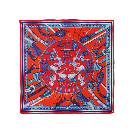 DANA XU 35”x35ââ‚?Rose Fiber Silk Scarf for Women Plant Fiber Eco-Friendly Breathable Naturally Scented Renewable Recycled